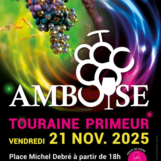 Affiche Touraine Primeur Amboise 2025