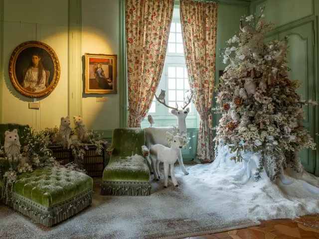 Noël au pays des châteaux. Château de Villandry.