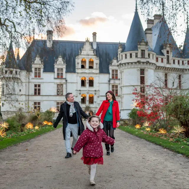 Noël au château d'Azay-le-Rideau