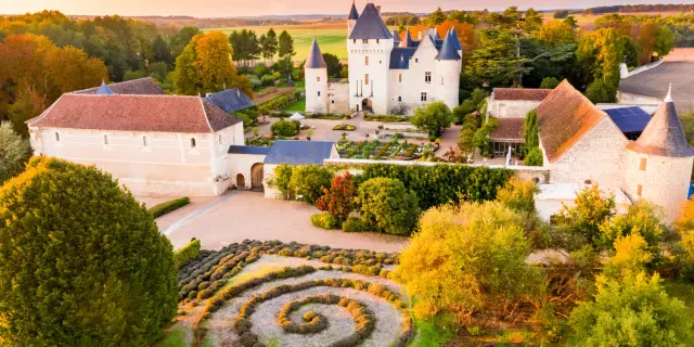 Château du Rivau, dans le Parc Naturel Régional Loire Anjou Touraine.