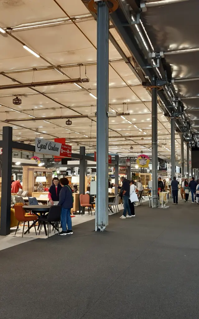 La foire de Tours, au parc des expositions.
