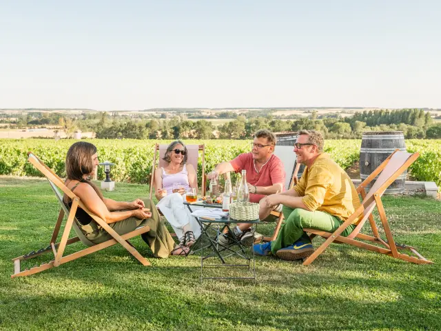 Domaine Grosbois, à Panzoult.