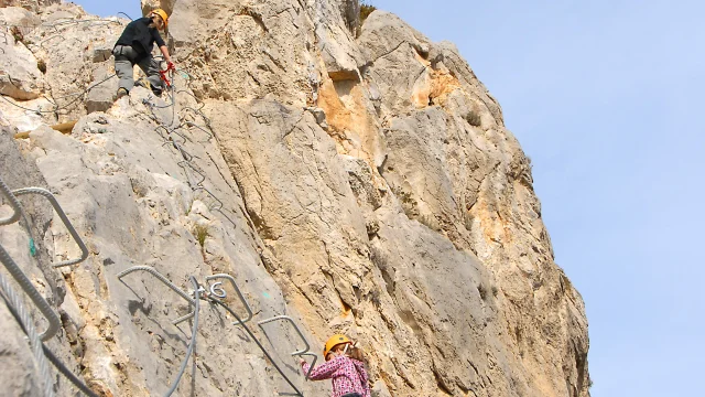 Via Ferrata Fenouilledes Enfants2