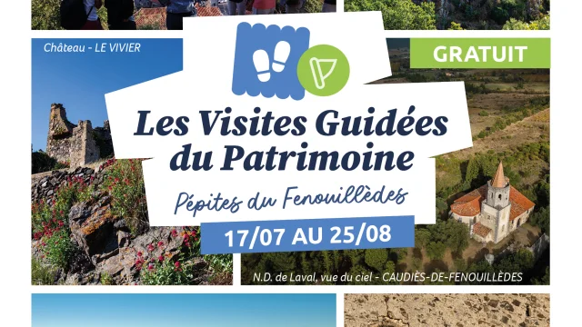 Programme des visites guidées du patrimoine 2025