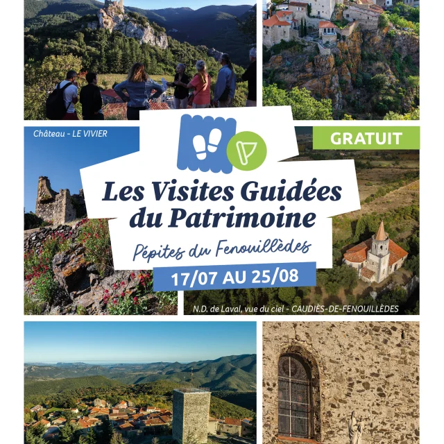 Programme des visites guidées du patrimoine 2025