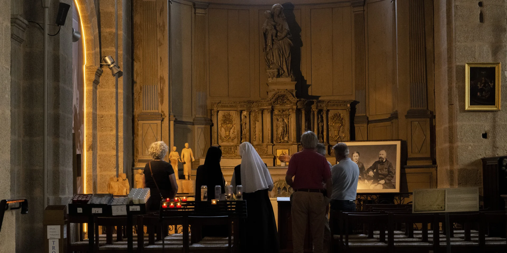 Chapelle Louis et Zélie Martin dans la Basilique Notre Dame d'Alençon