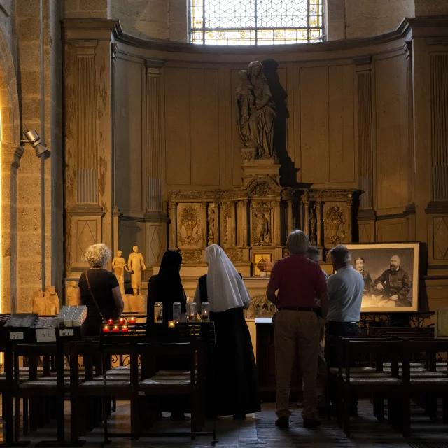 Chapelle Louis et Zélie Martin dans la Basilique Notre Dame d'Alençon