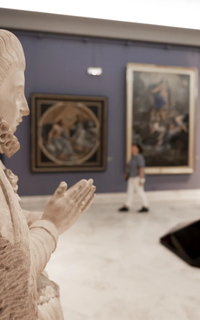 Salle du musée des Beaux-Arts à Alençon