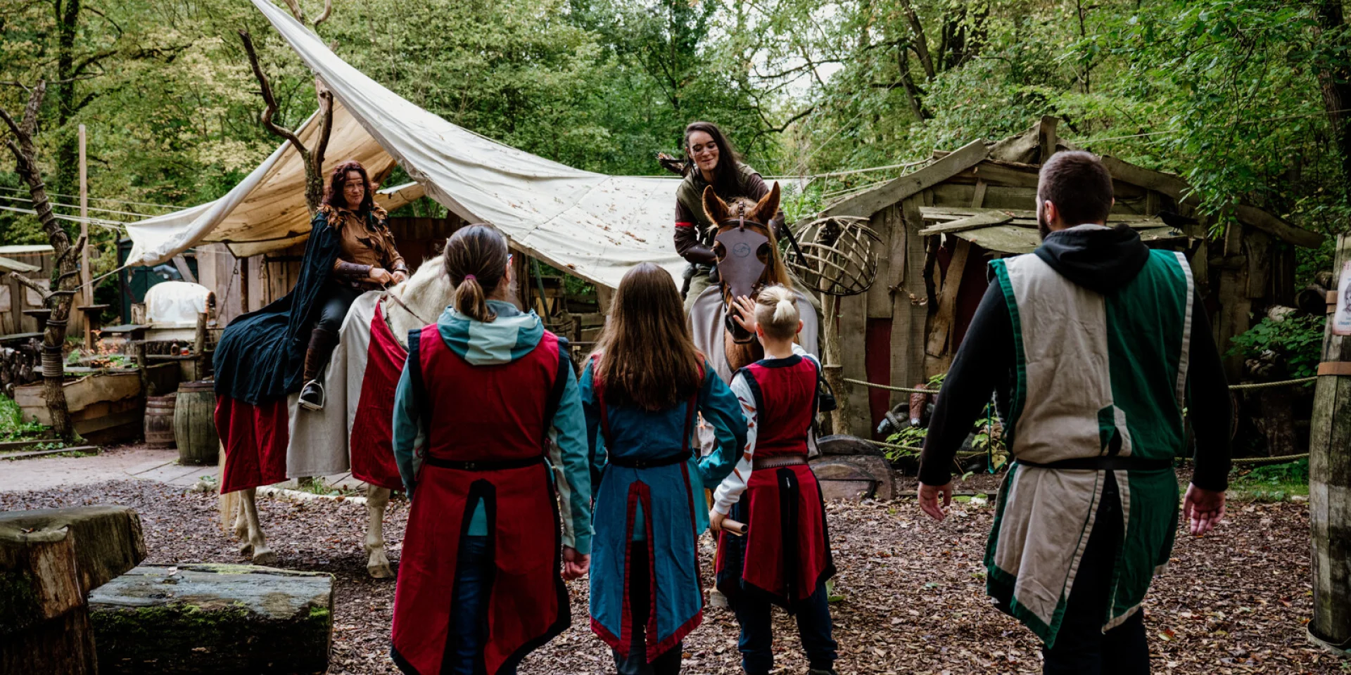 Joueurs au parc RustiK