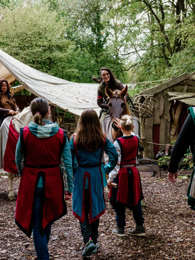 Joueurs au parc RustiK