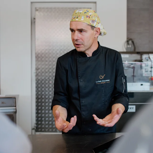 Olivier Viel, chocolatier