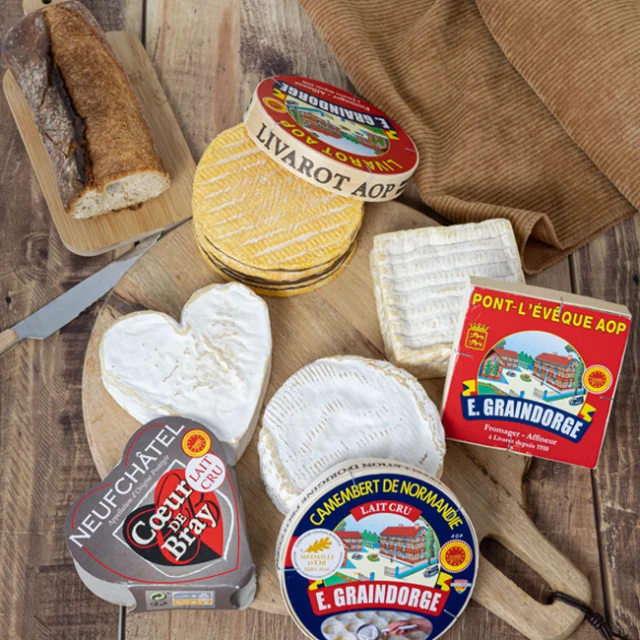 Plateau de fromages Graindorge