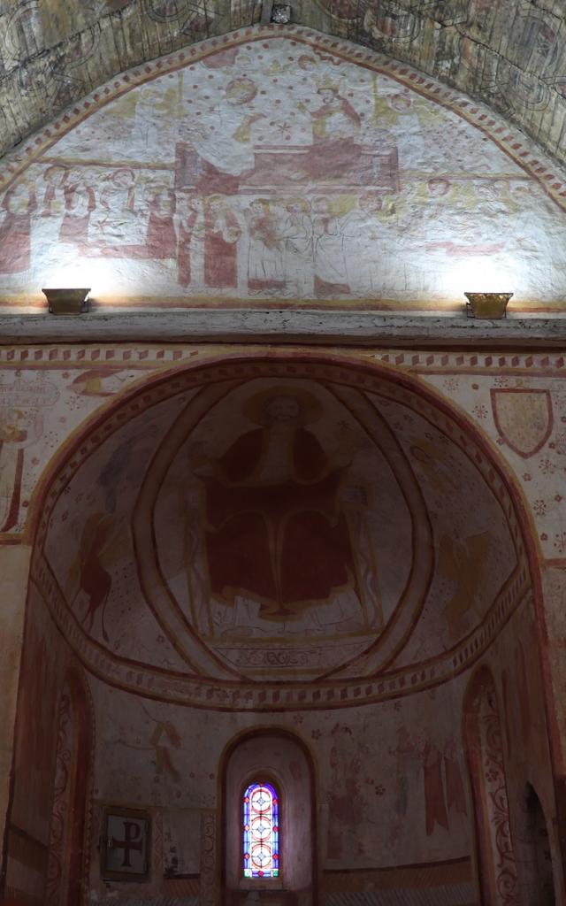 Intérieur de l'Église Saint-Céneri