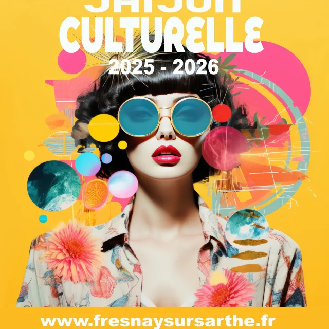 Affiche Saison Culturelle 2025-2026 - Fresnay-sur-Sarthe