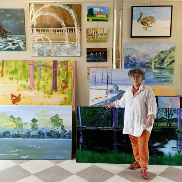 Amélie Romet - artiste à Saint-Céneri-le-Gérei