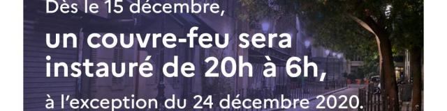 Déconfinement 15 Décembre 2020 Actus Covid 19