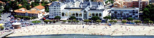 Vue Aérienne Palais Des Congrès Arcachon
