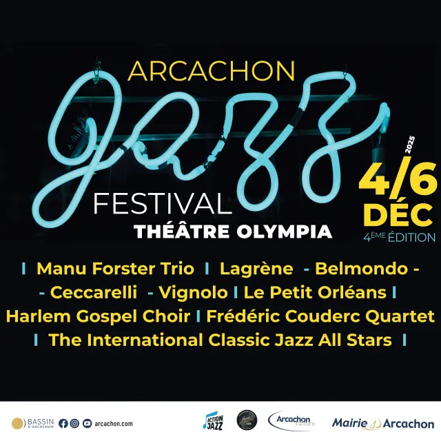 Arcachon Jazz Festival_visuel affiche