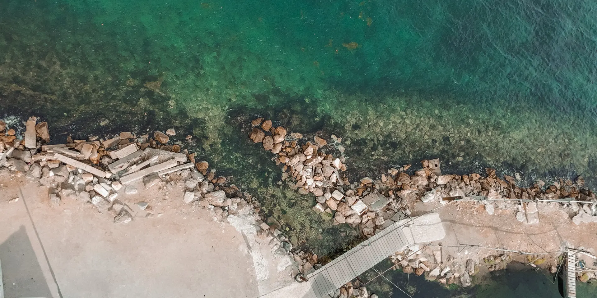 La pointe courte - Vue drone