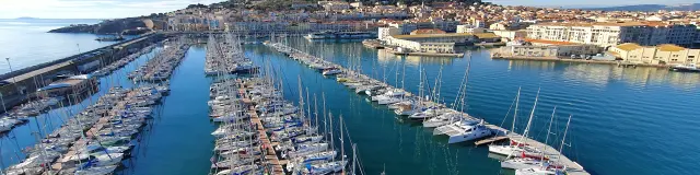 vue port plaisance