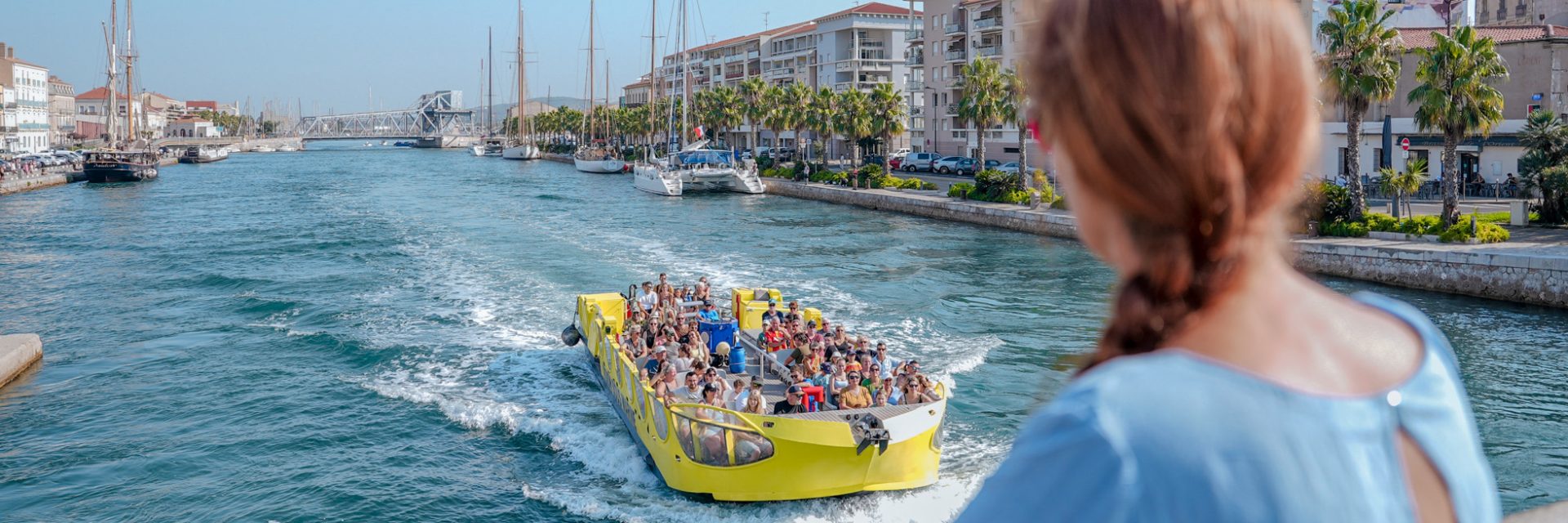 Marion sur les quais de Sète, SUB SEA EXPLORER, Sète Croisieres