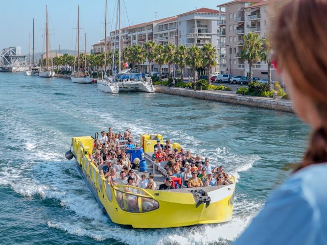 Marion sur les quais de Sète, SUB SEA EXPLORER, Sète Croisieres
