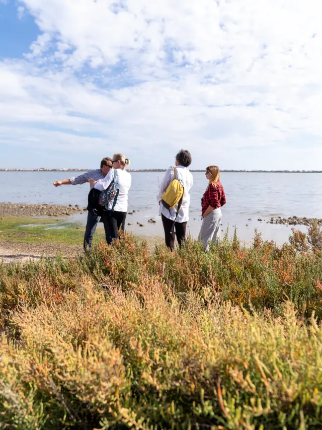 Naturwanderung mit dem Verein „Eid Méditerranée“ zu den ehemaligen Salinen von Frontignan
