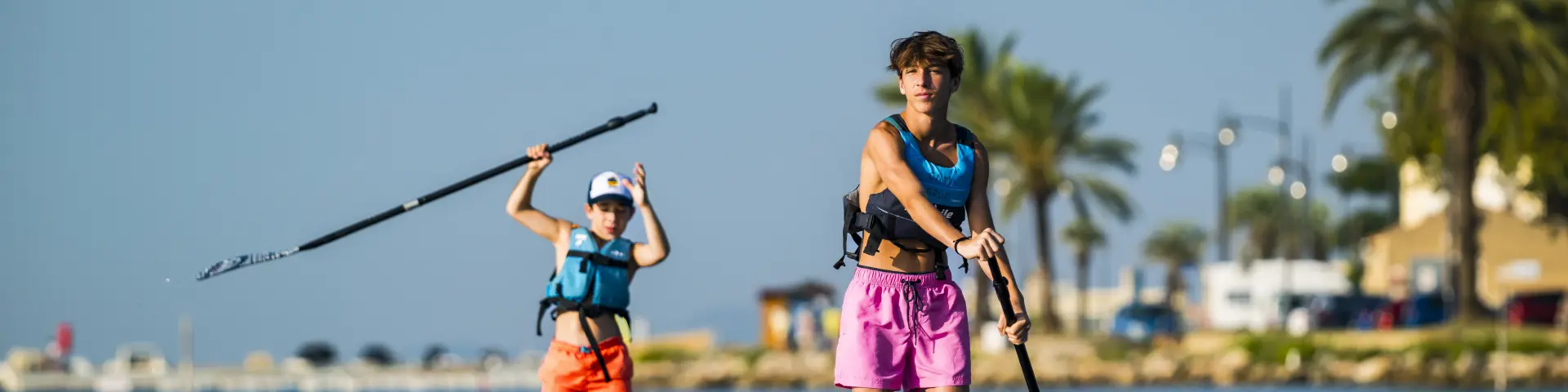 Loisirs nautiques en famille