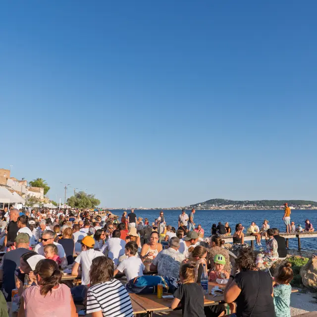 Les Estivales, organisées par Sète agglopôle tous les jeudis de l'été.