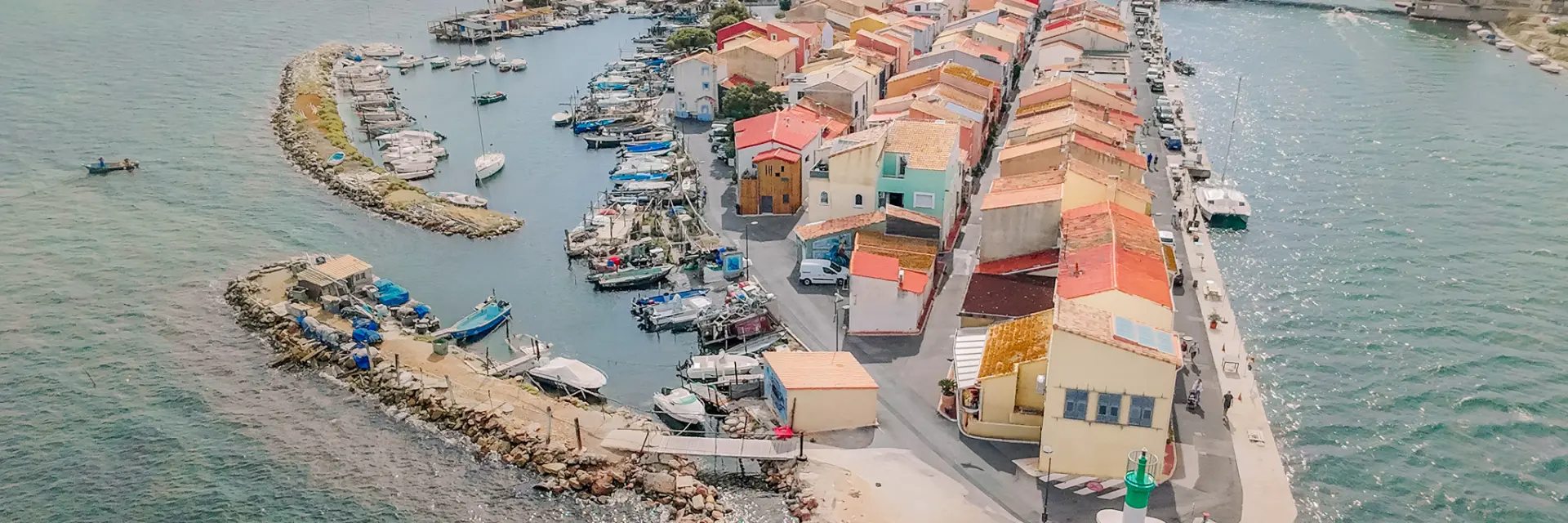 La pointe courte - Vue drone