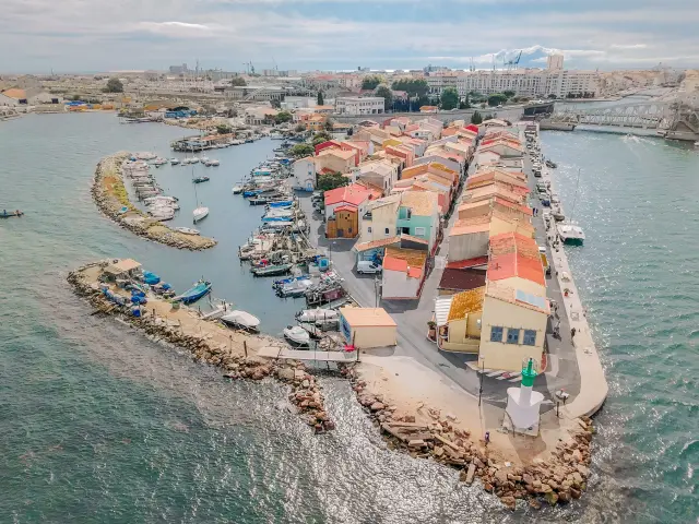 La pointe courte - Vue drone