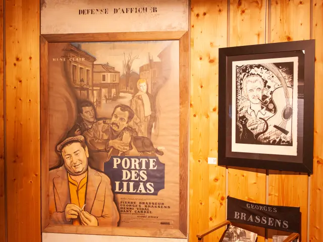 Exposition pour les 30 ans de l'espace Brassens