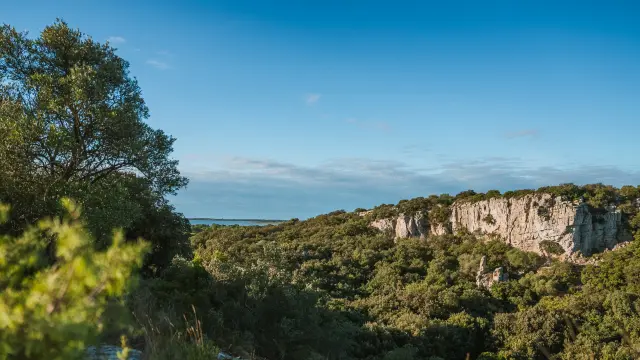 Creux de Miègeà Mireval, randonnée