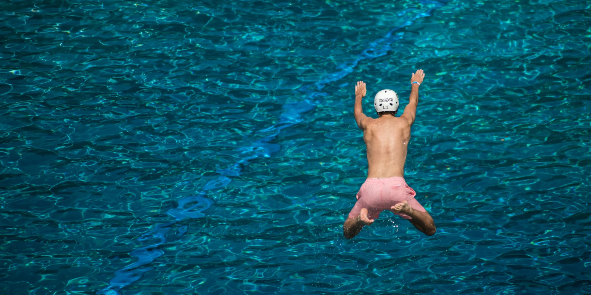 Drop in Water Jump