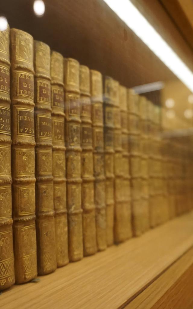 Dictionary room at the Musée de Trévoux