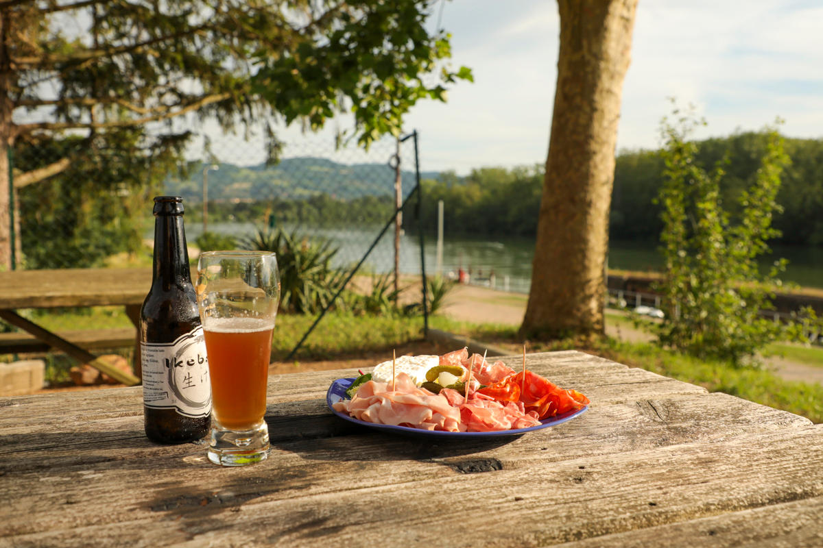 Pause gourmande à la Maison Eclusière de Parcieux
