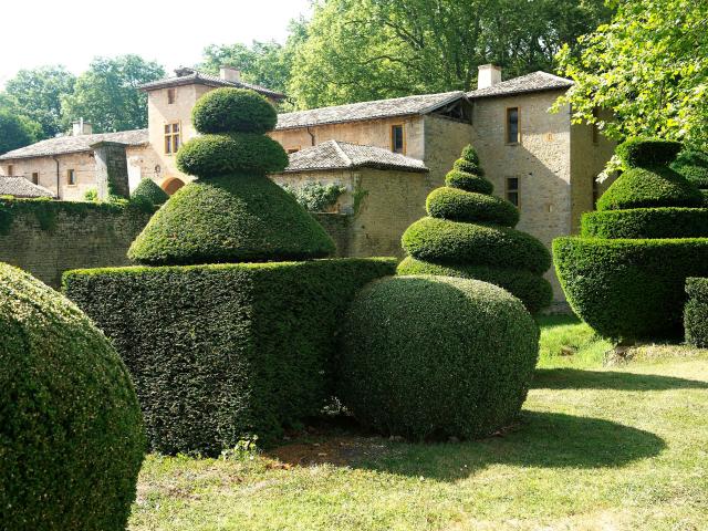 Gardens of the Château de Fléchères