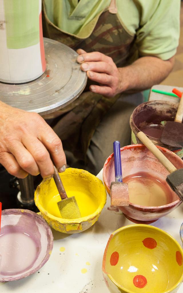 Jean-Marc Duval, potter in Trévoux