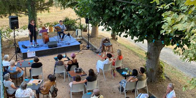 Concert at the Maison Eclusière in Parcieux