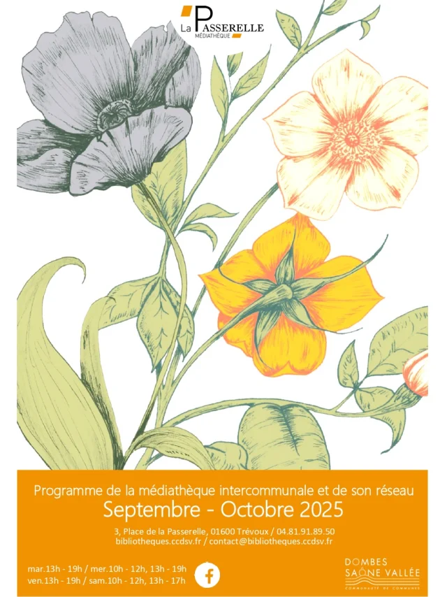Programme Médiathèque Trévoux