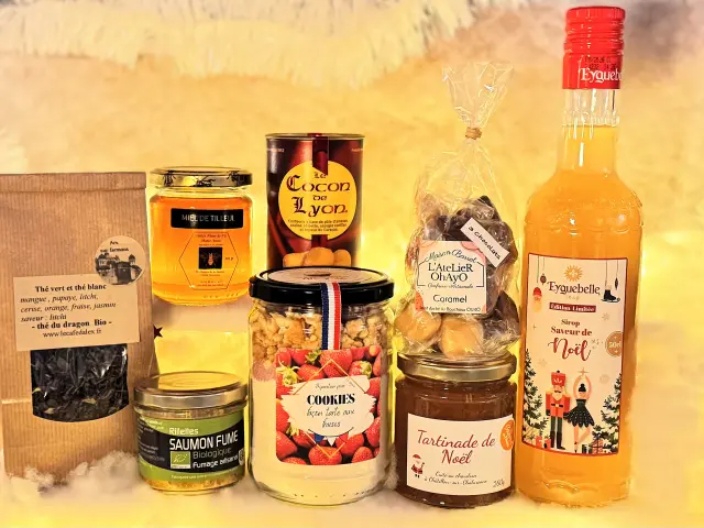 Produits locaux en vente dans les boutiques de l'Office de Tourisme Ars Trevoux