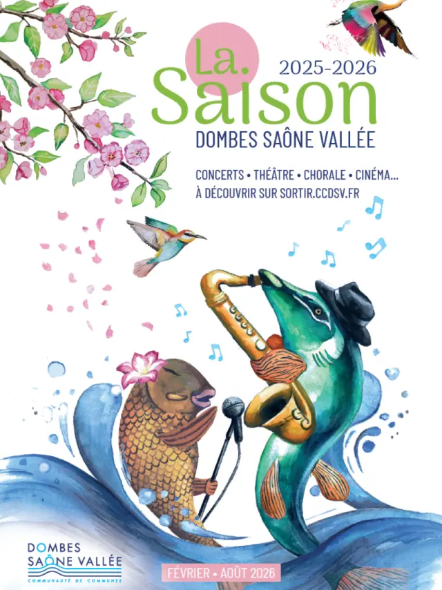 Saison Culturelle Dombes Saône Vallée 2025-2026