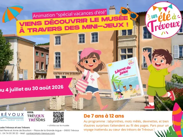 Jeu au Musée de Trévoux - été 2026