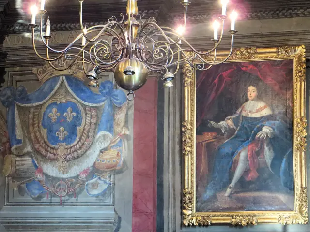 Portrait du Duc du Maine, Prince de Dombes, au Parlement de Trévoux