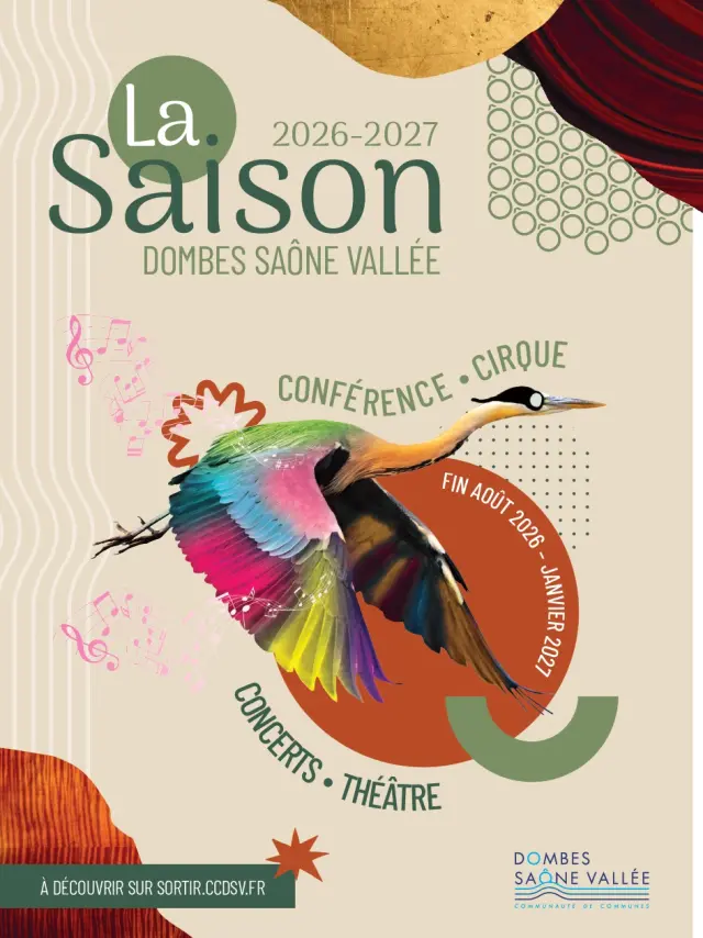 Programme La Saison Culturelle en Dombes Saône Vallée 2026-2027
