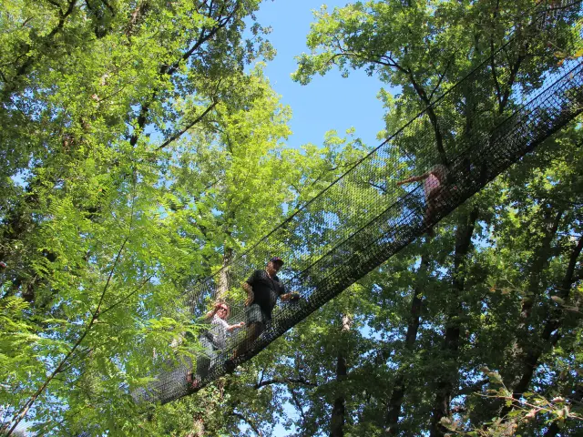 Accrobranche Nature Parc D'attractions Bois Des Lutins Peypin Oti Aubagne