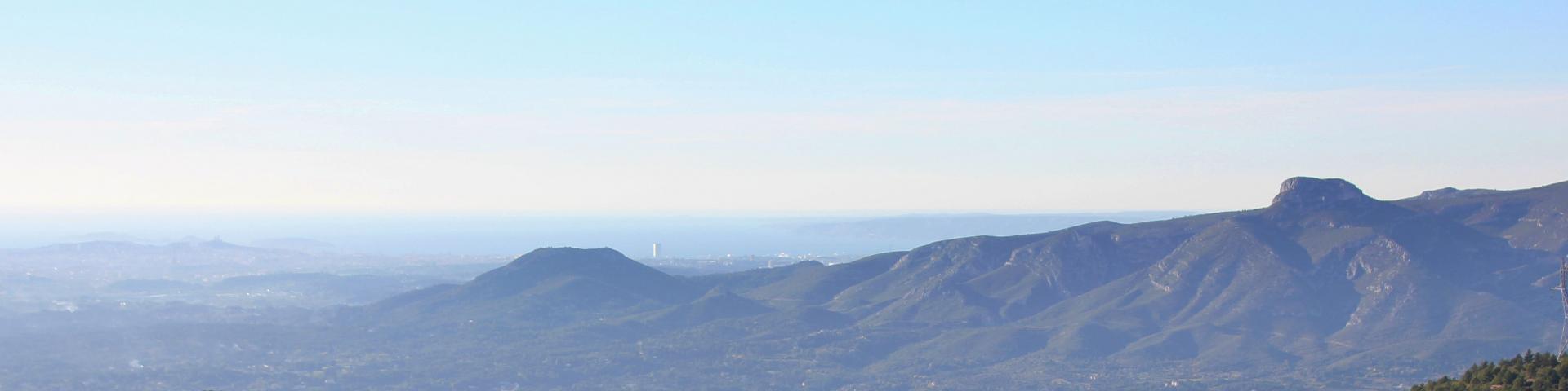 Aubagne Garlaban Ruissatel Etoile Panorama Espigoulier Oti Aubagne