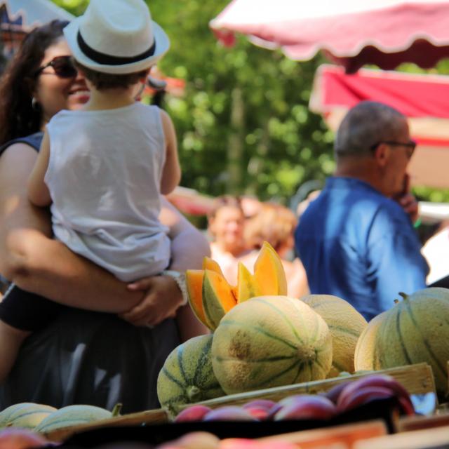 Melon Marche Auriol Famille Provence Oti Aubagne