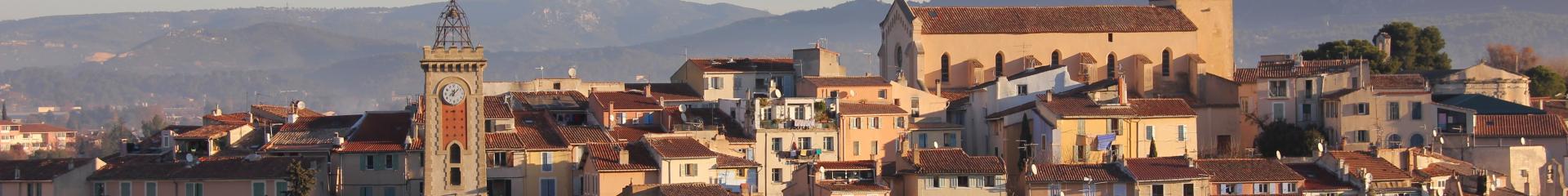 Panorama Ville Eglise Tour De L'horloge Aubagne Oti Aubagne