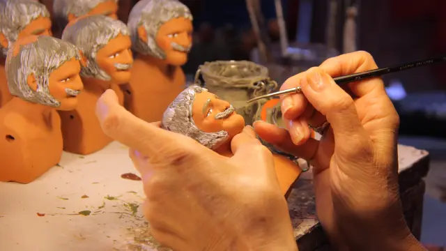 Peinture Santons Dilandro à Aubagne